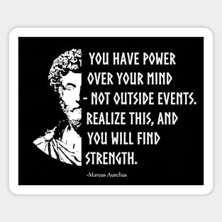 Stoicism Stoic Philosophy Quotes Marcus Aurelius Magnet